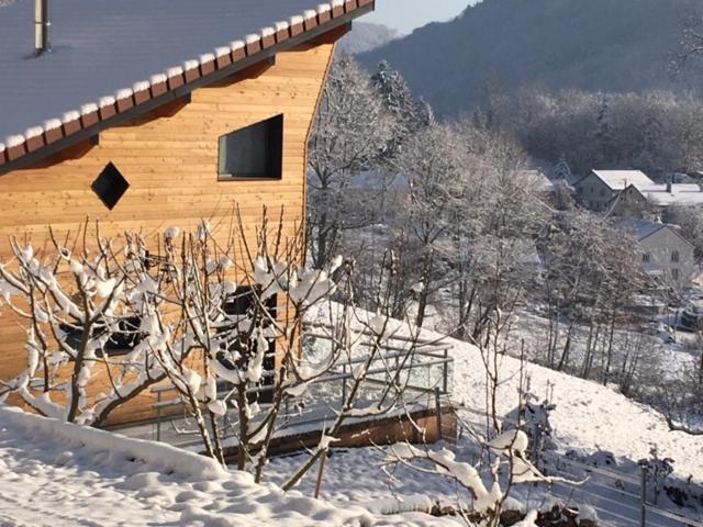 Villa Cora Venez Neuve Avec Spa Saint-Bresson Exterior foto